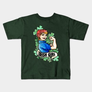 Irish Girl Kids T-Shirt